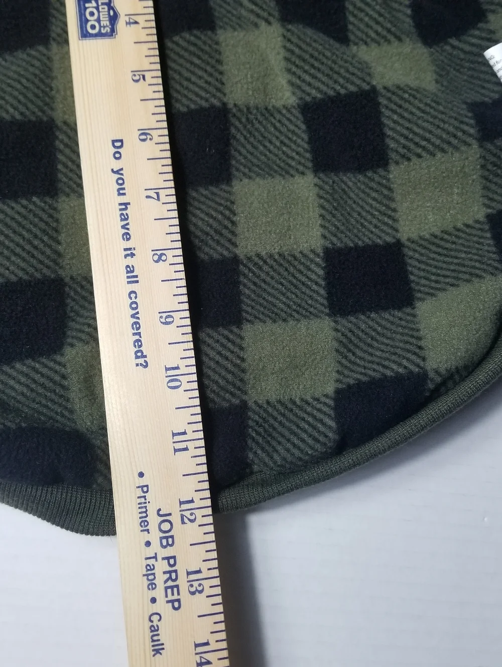 LUVGEAR DOG QUILTED OLIVE COAT WITH FAUX FUR HOOD SIZE MEDIUM
